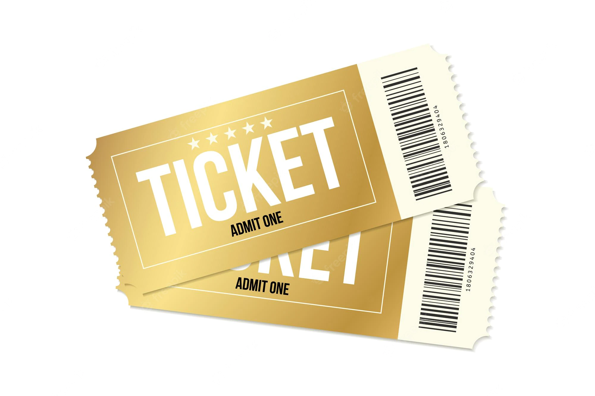 Golden tickets for the show!